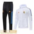 Windbreaker Real Madrid White Men's 2021 2022 WK60