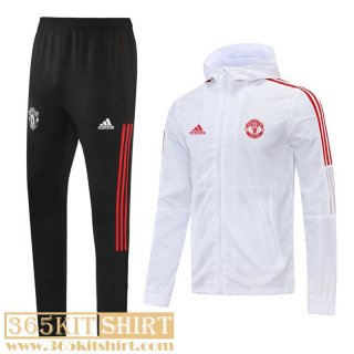 Windbreaker Manchester United White Men's 2021 2022 WK61