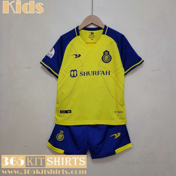 Football Shirt Al-Nassr Home Kids 2022 2023