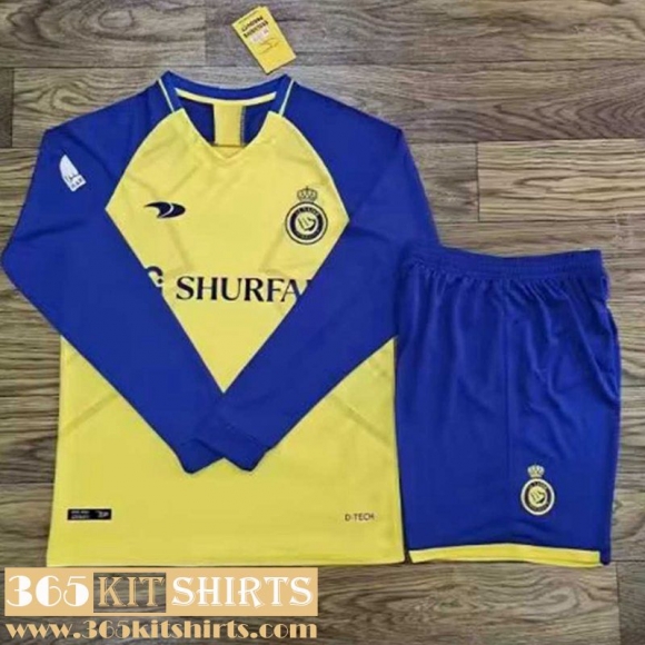 Football Shirt Al-Nassr Home Long Sleeve Mens 2022 2023