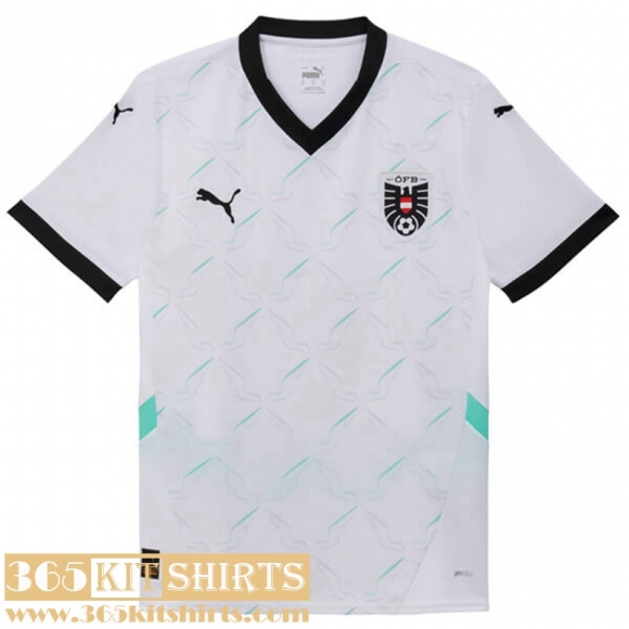 Football Shirts Austria Away Mens EURO 2024