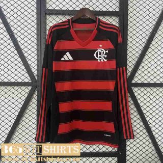 Football Shirts Flamengo Home Mens Long Sleeve 25 26