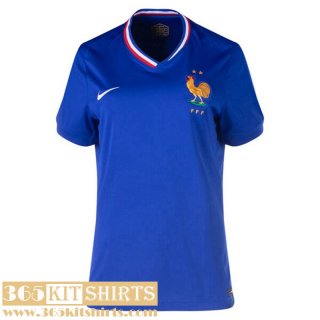Football Shirts France Home Womens EURO 2024