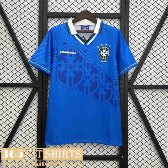 Retro Football Shirts Brazil Away Mens 93 94 FG791