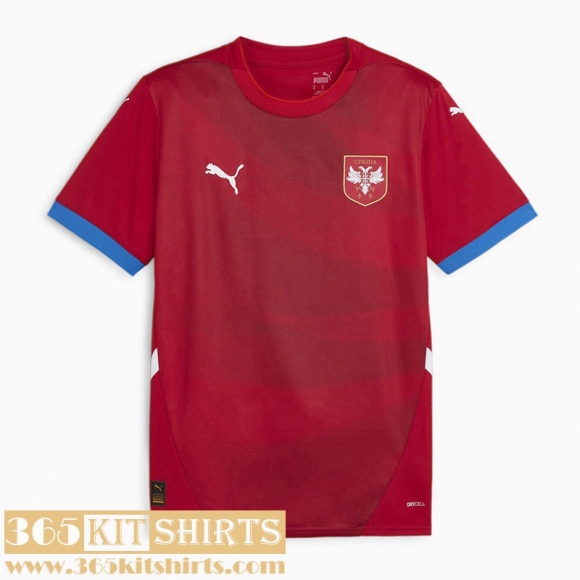 Football Shirts Serbia Home Mens EURO 2024