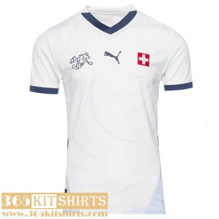 Football Shirts Suisse Away Mens EURO 2024