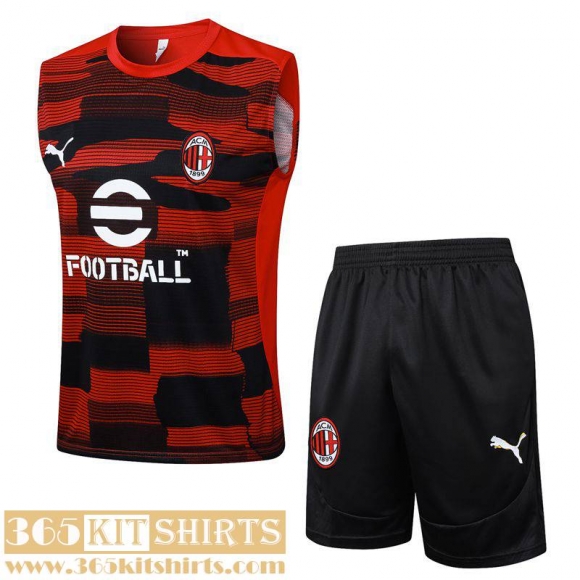 Sleeveless AC Milan Mens 25 26 H434