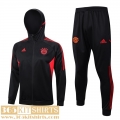 Hooded Jacket Bayern Munich noir Mens 2023 2024 JK717