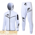 Hooded Jacket sport Blanc Mens 2023 2024 JK720