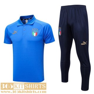 Polo Shirt Italy bleu Mens 2023 2024 PL643