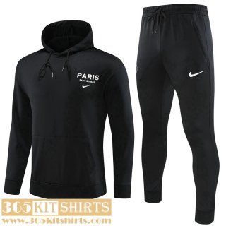 Hoodie PSG noir Mens 2023 2024 SW58