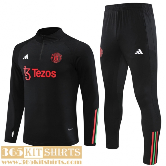 Training Manchester United noir Mens 2022 2023 TG728