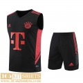 Training Sleeveless Bayern Munich noir Mens 2023 2024 TG777