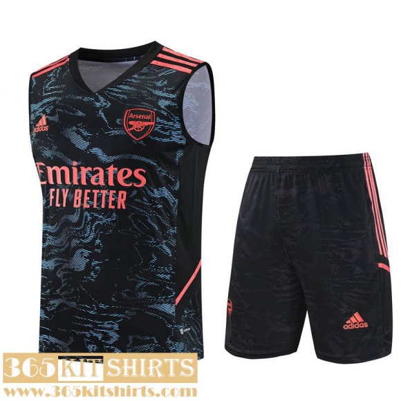 Training Sleeveless Arsenal bleu noir Mens 2023 2024 TG785