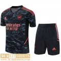 Training T Shirt Arsenal bleu noir Mens 2023 2024 TG786