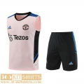 Training Sleeveless Manchester United rose Mens 2023 2024 TG787