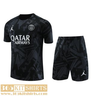 Training T Shirt PSG noir Mens 2023 2024 TG807