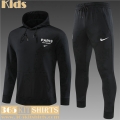 KIT : Hoodie PSG noir Enfant 2023 2024 TK548