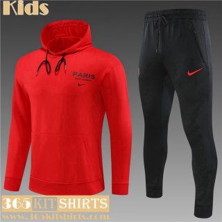 KIT : Hoodie PSG rouge Enfant 2023 2024 TK549