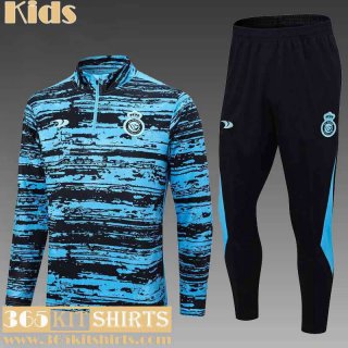 KIT : Training Al-Nass bleu Noir Enfant 2022 2023 TK555