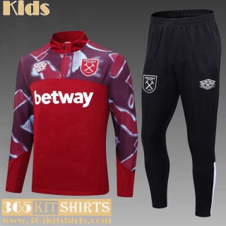 KIT : Training West Ham rouge Enfant 2022 2023 TK556