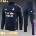 KIT : Training Real Madrid bleu marine Enfant 2022 2023 TK559