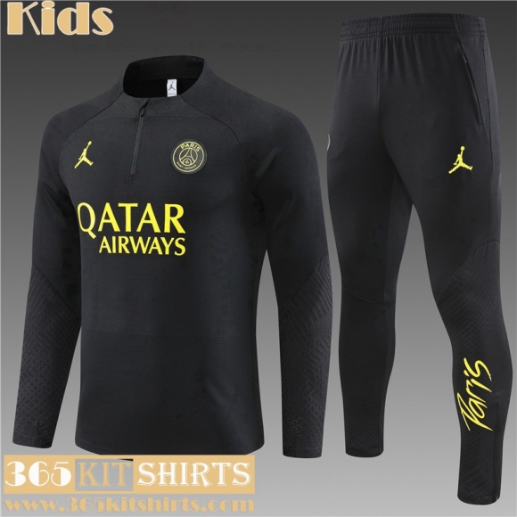 KIT : Training PSG noir Enfant 2022 2023 TK570