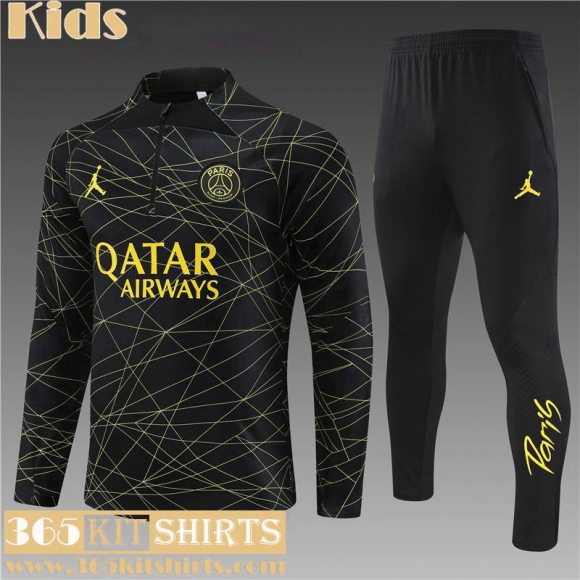 KIT : Training PSG noir Enfant 2022 2023 TK571