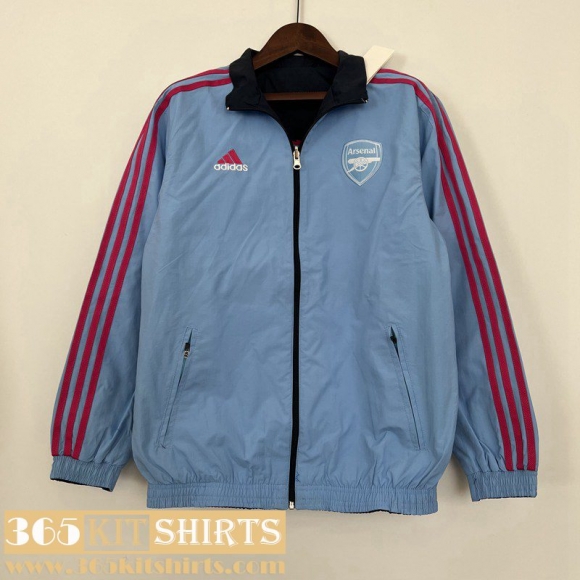 Windbreaker Arsenal bleu clair Mens 2023 2024 WK281