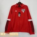 Windbreaker Sao Paulo rouge Mens 2023 2024 WK309