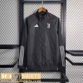 Windbreaker Juventus noir Mens 2023 2024 WK321