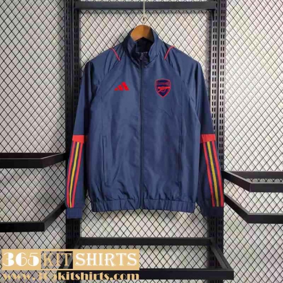 Windbreaker Arsenal bleu Mens 2023 2024 WK333