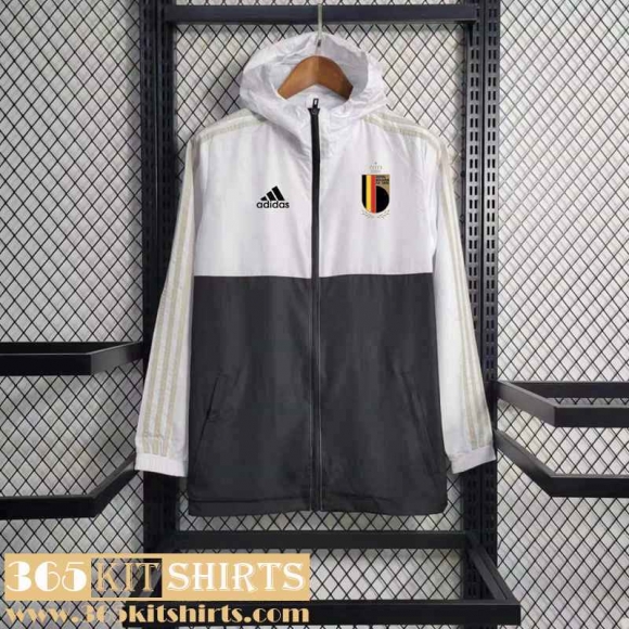 Windbreaker Belgium blanc noir Mens 2023 2024 WK337