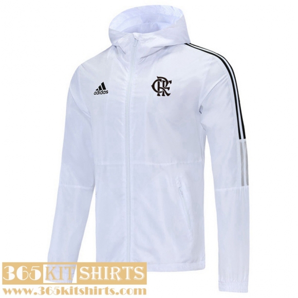 Windbreaker Flamengo Blanc Mens 2023 2024 WK371