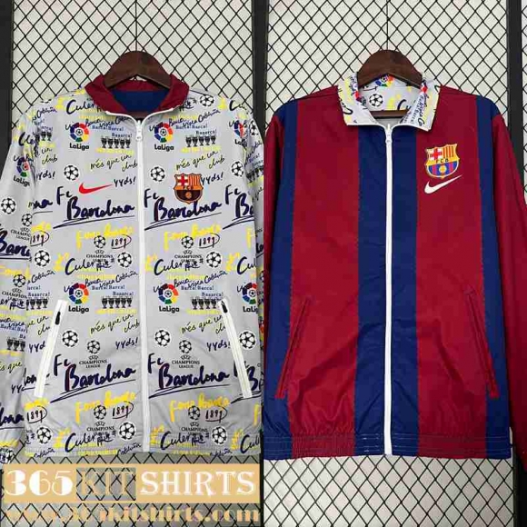 Windbreaker Reversible Barcelona Home 23 24 D223