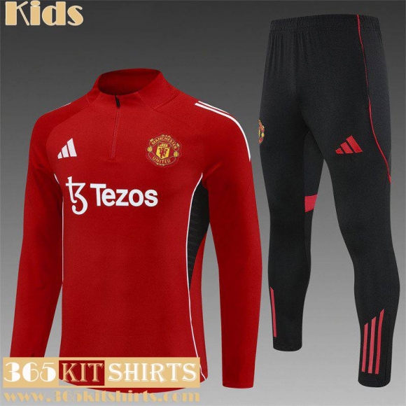 KIT: Training Manchester United Kids 25 26 C645