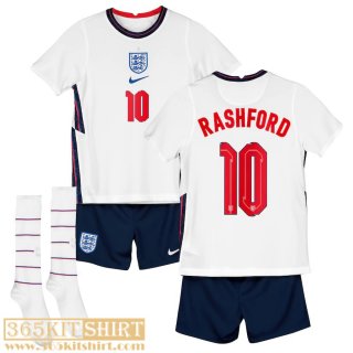 National team football shirts England Home Kids 2021 Rashford #10