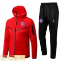 Hooded jacket PSG red Mens 2022 2023 JK349