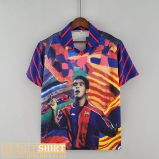 Retro Football Shirt Barcelona Romario Mens 93 94 FG108