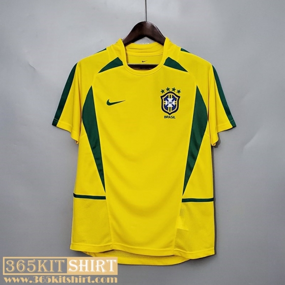 Retro Football Shirt Brazil Home Mens 2002 FG115