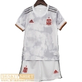 National team football shirts Spain Away Kids 2021