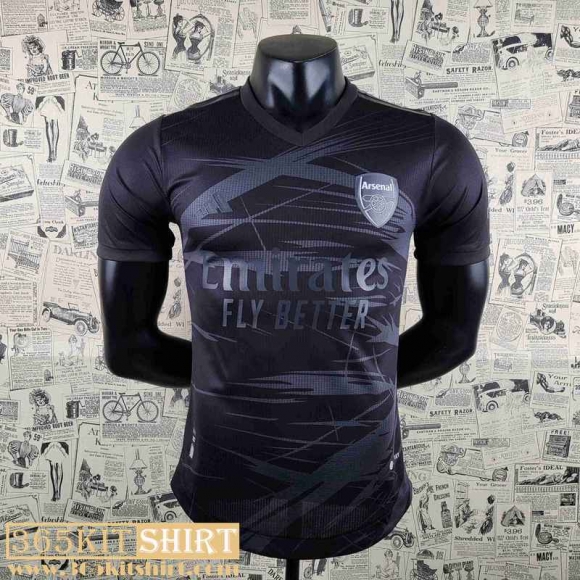 T-Shirt Arsenal black Mens 2022 2023 PL370