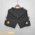 Football Short Manchester United black Mens 2021 2022 DK96