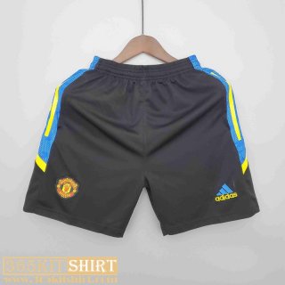 Football Short Manchester United black Mens 2021 2022 DK97