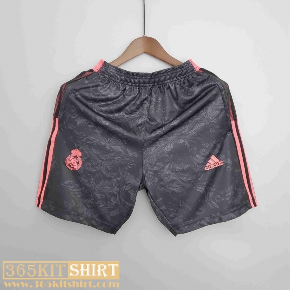Football Short Real Madrid black Mens 2021 2022 DK118