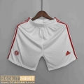 Football Short Internacional White Mens 2022 2023 DK132