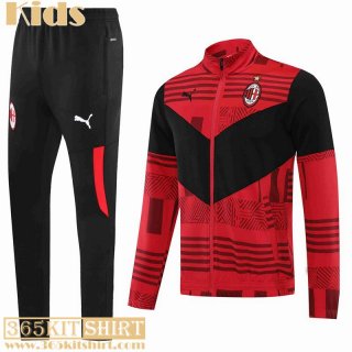 Jacket AC Milan red Kids 2022 2023 TK241