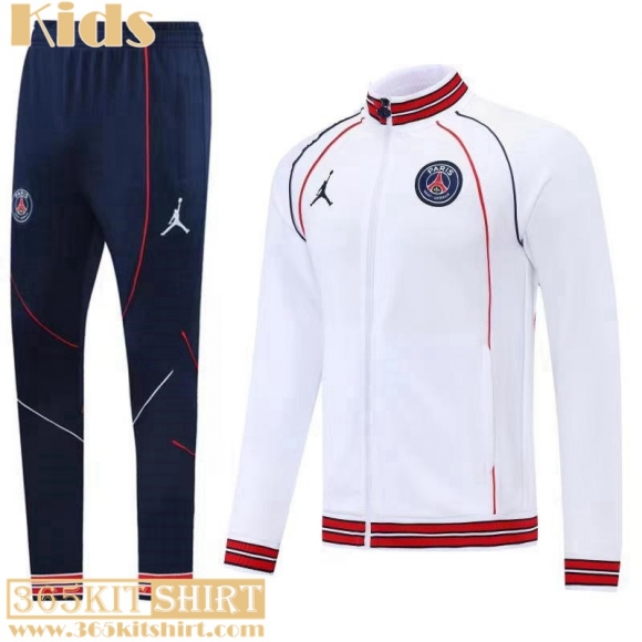 Jacket PSG White Kids 2022 2023 TK249