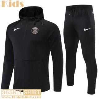 Hoodie PSG black Kids 2022 2023 TK257