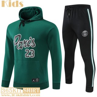 Hoodie PSG green Kids 2022 2023 TK268